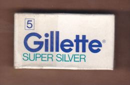 AC -  GILLETTE # 1 BLADES SHAVING RAZOR BLADES 5 BLADES IN UNOPENED BOX - Razor Blades