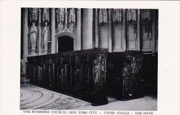 Choir Stalls The Nave The Riverside Church New York City New York - Chiese