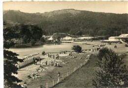 CPSM 63  LE LAC CHAMBON LA PLAGE 1949   Grand Format 15 X 10,5 - Autres & Non Classés