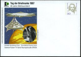 71063 B.R.D. 1997 (26.10.) PU 110 Pf. M. Dietrich: Raumschiff "Orion" U. Saturm = TV Science-Fiction-Serie (40... - Other & Unclassified