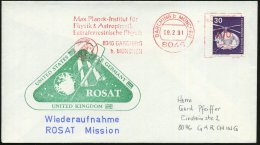 8046 GARCHING B MÜNCHEN/ Max Planck-Institut Für../ Extraterrestrischer Physik.. 1991 (9.2.) AFS In 000... - Other & Unclassified