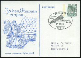 10619 BERLIN 12/ Sonder-/ Schau/ Erforschung/ Des Alls 1996 (12.2.) SSt = Satellit Mit Sonnensegel Klar A. PP 80... - Other & Unclassified