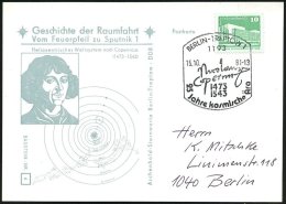 1193 BERLIN-TREPTOW 1/ Nikolaus Copernicus/ 1473/ 1543.. 1981 (15.10.) SSt = Faksimile , Klar Gest.... - Other & Unclassified