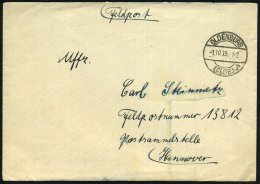 OLDENBURG/ (OLDB.)/ R 1939 (1.10.) 1K-Steg Auf Feldpost-Bf. An Feldpost-Nr. 13812 = 1. Batterie Raketen-Werfer Abt.... - Other & Unclassified