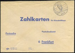 8501 FEUCHT 1/ Hermann-Oberth-Museum 1981 (22.11.) HWSt = Raketen-Pionier Herm. Oberth (Kopfbild) Klar Auf Seltenem... - Other & Unclassified