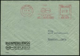 BERLIN-TEGEL 1/ / RHEIN/ METALL/ BORSIG/ LUFT- U.GASVERDICHTER 1944 (20.7.) AFS (Logo) Motivgl. Vordr.Bf. =... - Other & Unclassified