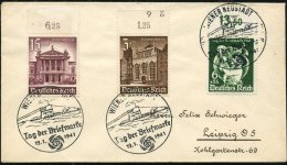 WIENER NEUSTADT/ Tag D.Briefmarke 1941 (12.1.) SSt = U-Boot 3x Klar Auf Fern-Bf. (Bo.7) - Other & Unclassified