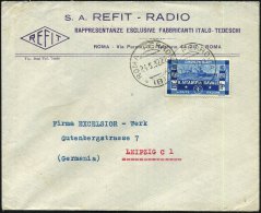 ITALIEN 1932 (24.5.) 1,25 L. "50 Jahre Marineakademie", EF = Schwerer Kreuzer "Trento" , Klar Gest. Ausl.-Bf. ... - Other & Unclassified