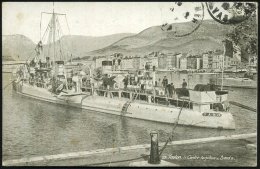 FRANKREICH 1909/15 2 Verschiedene S/w.-Foto-Ak.: Torpedoboots-Zerstörer "Dard" Bzw. "Durandal" , Beide Gebr.,... - Other & Unclassified