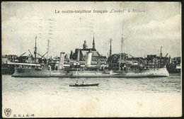 FRANKREICH 1906/14 6 Verschiedene S/w.-Foto-Ak.: Torpedoboots-Zerstörer "Cassini" (Kleiner Kreuzer) , Meist... - Other & Unclassified