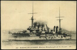 FRANKREICH 1912/17 6 Verschiedene S/w.-Foto-Ak.: Schlachtschiff "Danton" (Pre-Dreadnought, 1909-1917) Am 19.3.1917... - Other & Unclassified