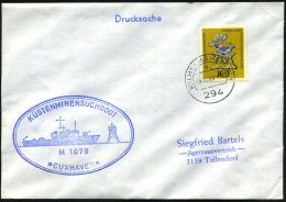 B.R.D. 1969/74 Minensuch-Boote Mit Städtenamen, 42 Verschiedene Belege Mit Briefstempeln , Dabei Tag Der... - Other & Unclassified