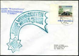 B.R.D. 1972/73 Fregatte "Braunschweig" (F 225), 7 Belege Mit Briefstempeln - Other & Unclassified