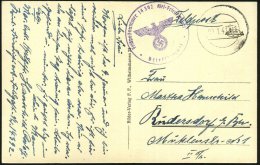 Kiel-Friedrichsort 1941/42 3x Stummer 2K = Tarnstempel Kiel + Kleiner U. Großer 1K-HdN: Feldpostnr. 14 392... - Other & Unclassified