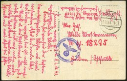 Horumersiel 1943 (8.11.) Stummer 1K-Steg = Tarnstempel Wangerland + Viol. 1K-HdN: Feldpostnr. 31118 =... - Other & Unclassified