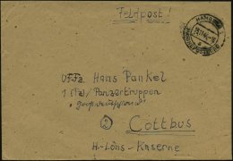 HAMBURG 1/ A/ MARINEPOSTBÜRO 1944 (15.11.) Seltener 2K Auf Feldpost-Bf. (rs. Klappe Fehlt) An... - Other & Unclassified