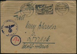 (10) HALLE (SAALE) 8/ B/ Jugend/ Aufs/ Meer! 1945 (19.1.) BdMWSt + 6 Waager. Striche + PLGZ = Schnellboot , Klar... - Other & Unclassified