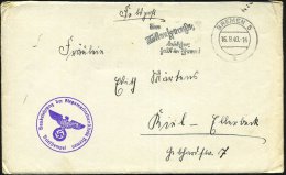 BREMEN 5/ Z/ Deine/ Muttersprache/ Deutscher,/ Halt In Ehren! 1940 (16.9.) MWSt, Text Sütterlin + Viol.... - Other & Unclassified