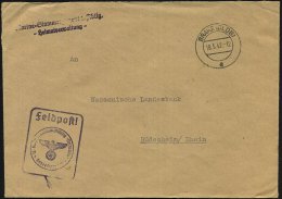 BRAKE (OLDB)/ E 1942 (18.5.) 2K + Viol. Ra.: Feldpost/12. Schiffsstammabteilung-Verwaltung + 2L:... - Other & Unclassified