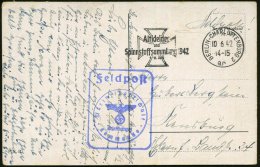 BERLIN-CHARLOTTENBURG 2/ Ar/ Altkleider/ Und/ Spinnstoffsammlung 1942 (10.6.) Seltener MWSt (Eisernes Kreuz) +... - Other & Unclassified