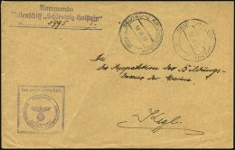 DEUTSCHES REICH 1938 (19.11.) 2K-BPA: DEUTSCHE KRIEGSMARINE/Nr.36, 2x (1x Teils Undeutl.) = Linienschiff... - Other & Unclassified