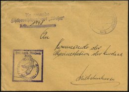 DEUTSCHES REICH 1937 (Apr.) 2K-BPA: DEUTSCHE KRIEGSMARINE-SCHIFFSPOST/b/Nr.2 = Fischereischutzboot "Weser" 2x (je... - Other & Unclassified