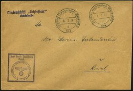 DEUTSCHES REICH 1937 (17.2.) 2K-BPA.: DEUTSCHE KRIEGSMARINE-SCHIFFSPOST/d/Nr.4 = Linienschiff "Schlesien",... - Other & Unclassified