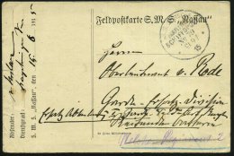 DEUTSCHES REICH 1915 (15.6.) 1K-BPA: KAIS. DEUTSCHE/MARINE-/SCHIFFSPOST/No.79 Mit Kopfstehender... - Other & Unclassified