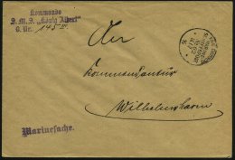 DEUTSCHES REICH 1916 (14.7.) 1K-BPA: KAIS. DEUTSCHE/MARINE-/SCHIFFSPOST/No.62/** = S.M.S. "König Albert",... - Other & Unclassified