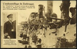 BELGIEN 1918/25 4 Verschiedene Foto-Ak.: Der Britische Angriff Auf Zeebrugge (auf Deutsche Marine-Einrichtungen U.... - Other & Unclassified