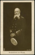 DEUTSCHES REICH 1915 3 Verschiedene Foto-Ak., 1x S/w.-Künstler-Ak.: Großadmiral Von Tirpitz , 2x... - Other & Unclassified