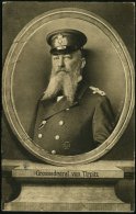 DEUTSCHES REICH 1915/16 4 Verschiedene, Monochrome Kupferdruck-Foto-Ak.: Grossadmiral V. Tirpitz, 3x Fotograf E.... - Other & Unclassified