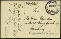 Cuxhaven 1915 (ca.) Viol. 2K-HdN: Kaiserliche Marine/ Rechnungsamt/der IV. Matrosen-Artillerie-Abteilung ,... - Other & Unclassified