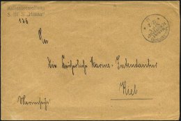 DEUTSCHES REICH 1913 (12.2.) 1K-BPA: KAIS. DEUTSCHE/MARINE-/SCHIFFSPOST/No.25/** = Gr. Kreuzer,... - Other & Unclassified