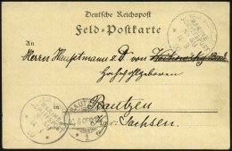 DEUTSCHES REICH 1900 (14.8.) 1K-BPA: KAIS. DEUTSCHE/MARINE-/SCHIFFSPOST/No.49/** = Gecharterter Dampfer... - Other & Unclassified