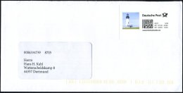B.R.D. 2011 (Febr.) Individuelle Internetmarke 0,55 EUR "Leuchtturm" (Label "Deutsche Post") Inl.-Bf. - Other & Unclassified