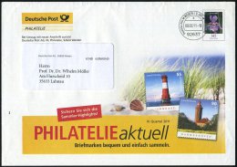 92637 Weiden/ Opf. 2011 145 C. DUB Schwertlilie: Deutsche Post PHILATELIE.. = Leuchtturm-Marken 55 C. Arngast U. 90... - Other & Unclassified