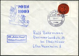 B.R.D. 1977 (29.5.) 2K-BPA.: DEUTSCHE SCHIFFSPOST/MS/OLIVER TWIST/TT-LINIE/OSTSEE-FÄHRDIENST + 2 Viol. HdN: MS... - Other & Unclassified