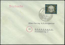 B.R.D. 1960 (31.7.) 2K-BPA: DEUTSCHE SCHIFFSPOST/MS/"FREIBURG"/HAPAG (Nr.i-16) Klar Gest. Inl.-Bf. - Other & Unclassified