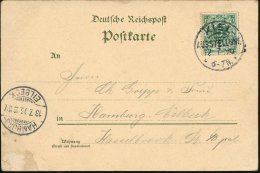 KIEL/ AUSSTELLUNG/ ** 1896 (12.7.) SSt = Internationale Schiffahrts-Ausstellung , Klar Gest. Offiz.... - Other & Unclassified