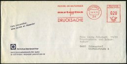 34 GÖTTINGEN 1/ PRÄZISIONS-U.ANALYSEWAAGEN/ Sartorius/ Moderne Wägetechnik.. 1963 (15.1.) AFS =... - Other & Unclassified