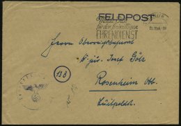 (5a) DANZIG 5/ B/ Melde Dich/ Für Den Freiwilligen/ EHRENDIENST 1944 (25.10.) Seltener MWSt Mit PLGZ (im Ort... - Other & Unclassified