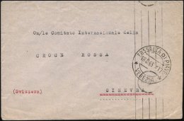 ITALIEN 1943 (18.8.) 1K: FOSSALTA DI PIAVE/VENEZIA + Schw. OKW-Bd.-Zensur-St: A / D = München (Rie.D-40, 150... - Other & Unclassified