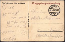 TRIER/ *1j 1919 (30.9.) 1K Auf Vordr.-Ak: Kriegsgefangenensendung (Mariensäule) Seltene, Portofreie... - Other & Unclassified