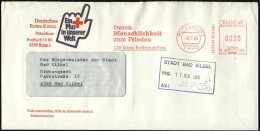 7255 RUTESHEIM 1/ Durch/ Menschlichkeit/ Zum Frieden/ 125 Jahre Rotkreuzidee 1985 (8.11.) Jubil.-AFS Auf... - Other & Unclassified