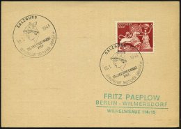 SALZBURG/ TAG DER BRIEFMARKE/ GDS 1943 (10.1.) SSt = Merkurkopf Mit Flügelhelm , Klar Gest. Inl.-Karte (Bo.20) - Other & Unclassified