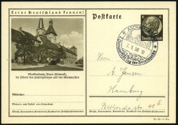 ASCHAFFENBURG/ Tag Der Briefmarke 1936 (7.1.) SSt = Schloß Johannisburg Klar Auf Inl.-BiP 6 Pf. Hindenbg.... - Other & Unclassified