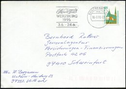Würzburg 1995 MWSt.: BRIEFREGION 97/me Bzw. Mf/Mozart Fest/..3.6.-24.6. Je Auf Bedarfs-Bf. (Einzelausruf... - Other & Unclassified