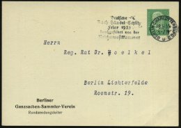 BERLIN-CHARLOTTENBURG 2/ U/ Dt./ Bach-Händel-Schütz/ Feier../ Reichsmusikkammer 1935 (18.5.) MWSt Auf PP... - Other & Unclassified