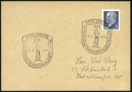 291 PERLEBERG/ V.KREISBRIEFMARKEN-AUSSTELLUNG 1970 (8.5.) SSt = Roland-Skulptur , Klar Gest. Inl.-Kt. - Other & Unclassified